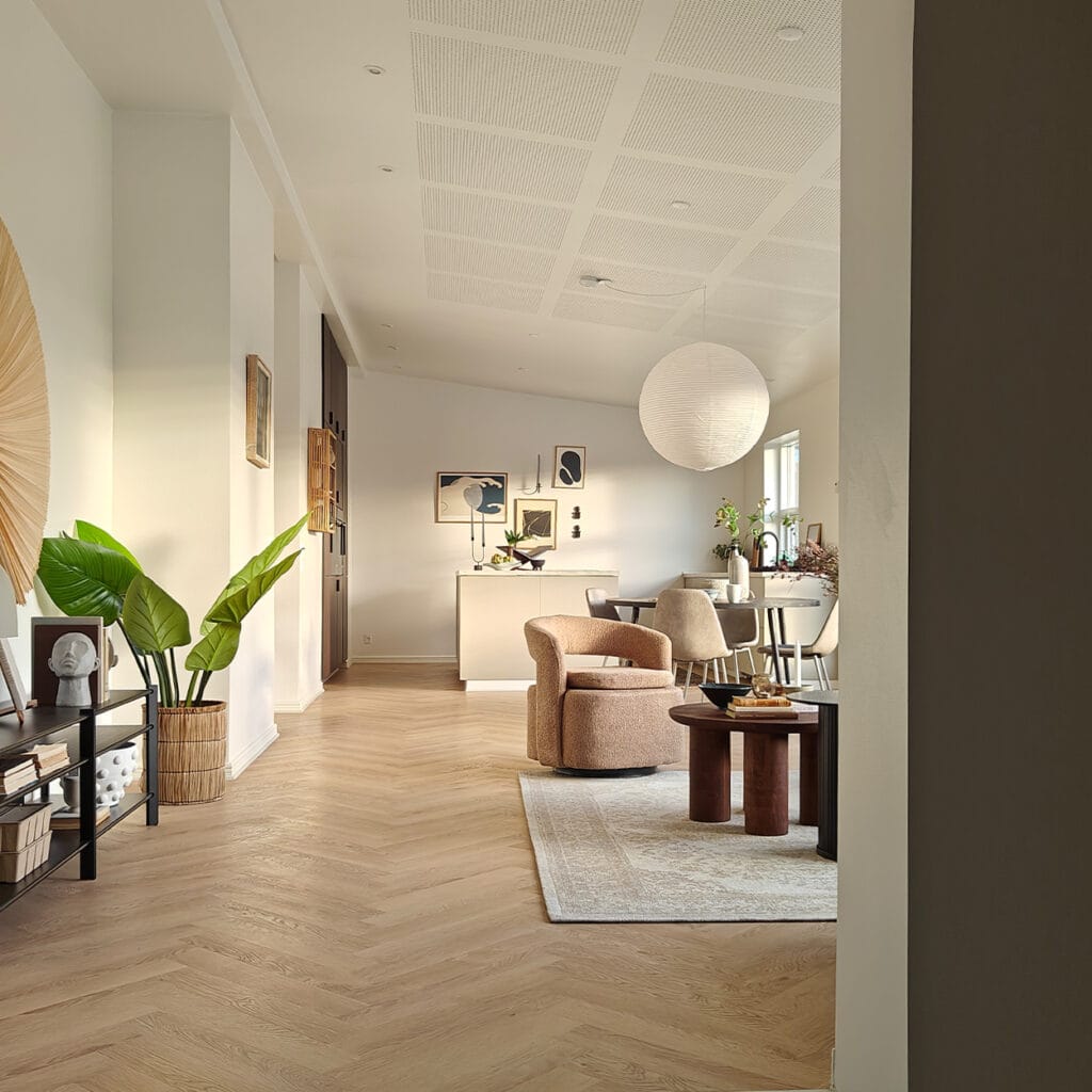 Ombygning af parcelhus – stue og køkken