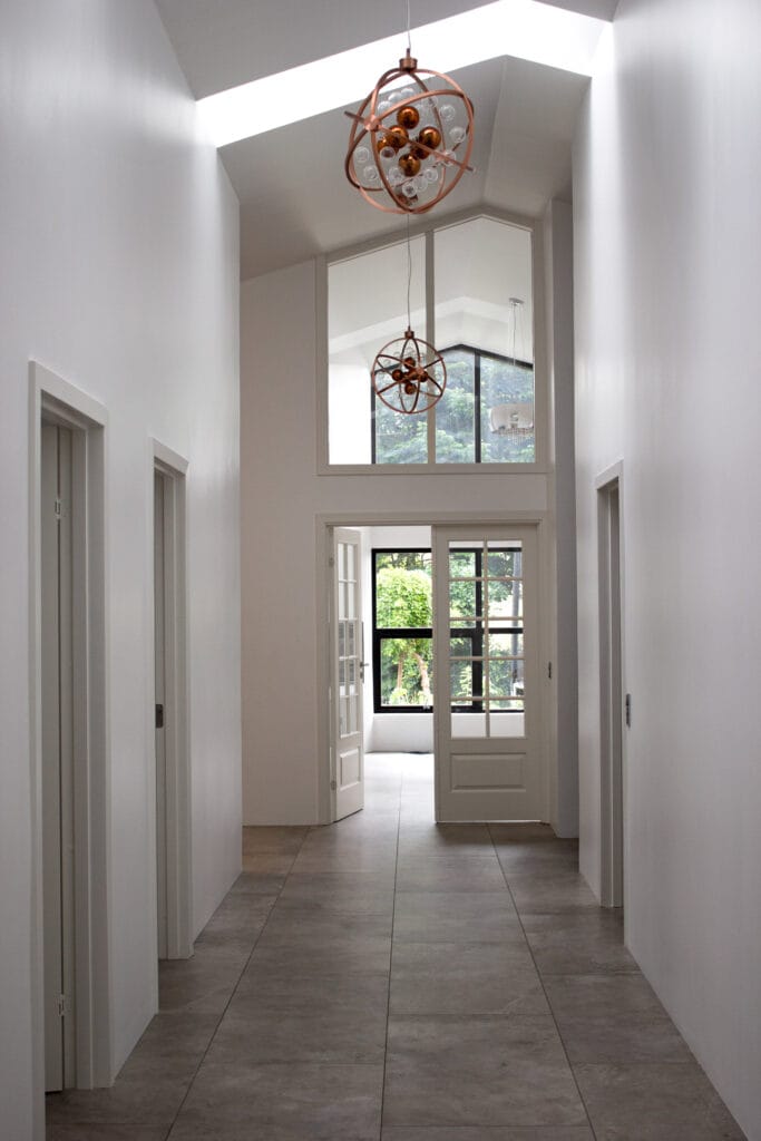 Toft | Totalrenovering af parcelhus - gang